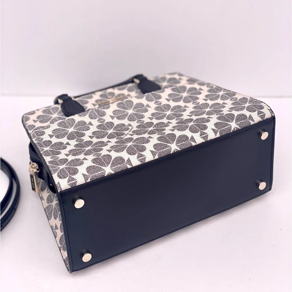 Kate Spade Signature Spade Flower Small Satchel Crossbody and Wallet Set